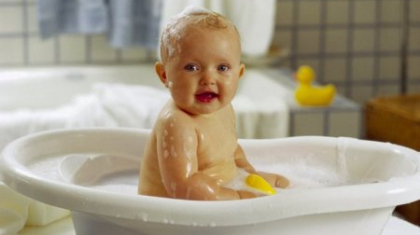 Ванные процедуры ребенка 1 месяца