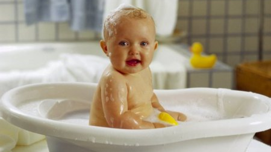 Ванные процедуры ребенка 1 месяца